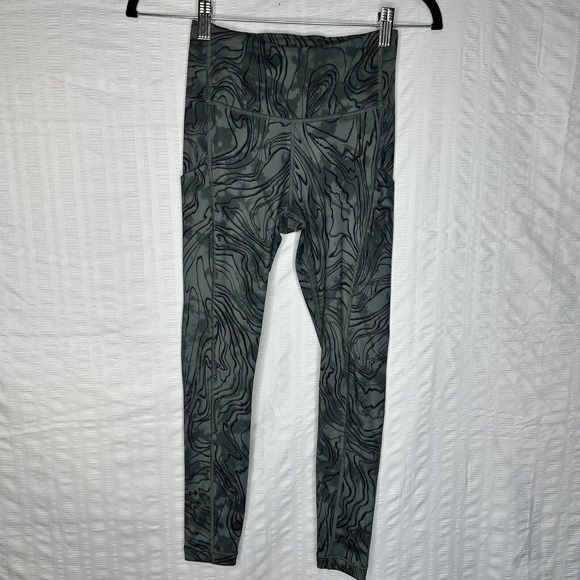 Athleta Pants - Athleta Leggings Womens XXS Gray Ultimate Stash Pocket 7/8 High Waisted